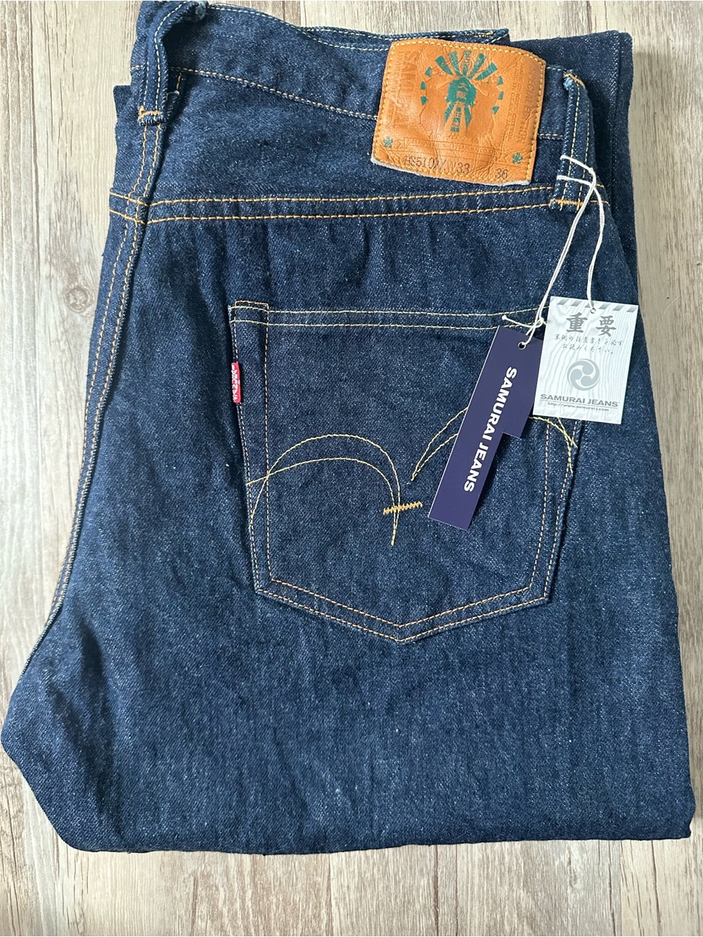 Samurai Jeans - H0510XXII 15oz Regular Straight Jeans Headshop limited